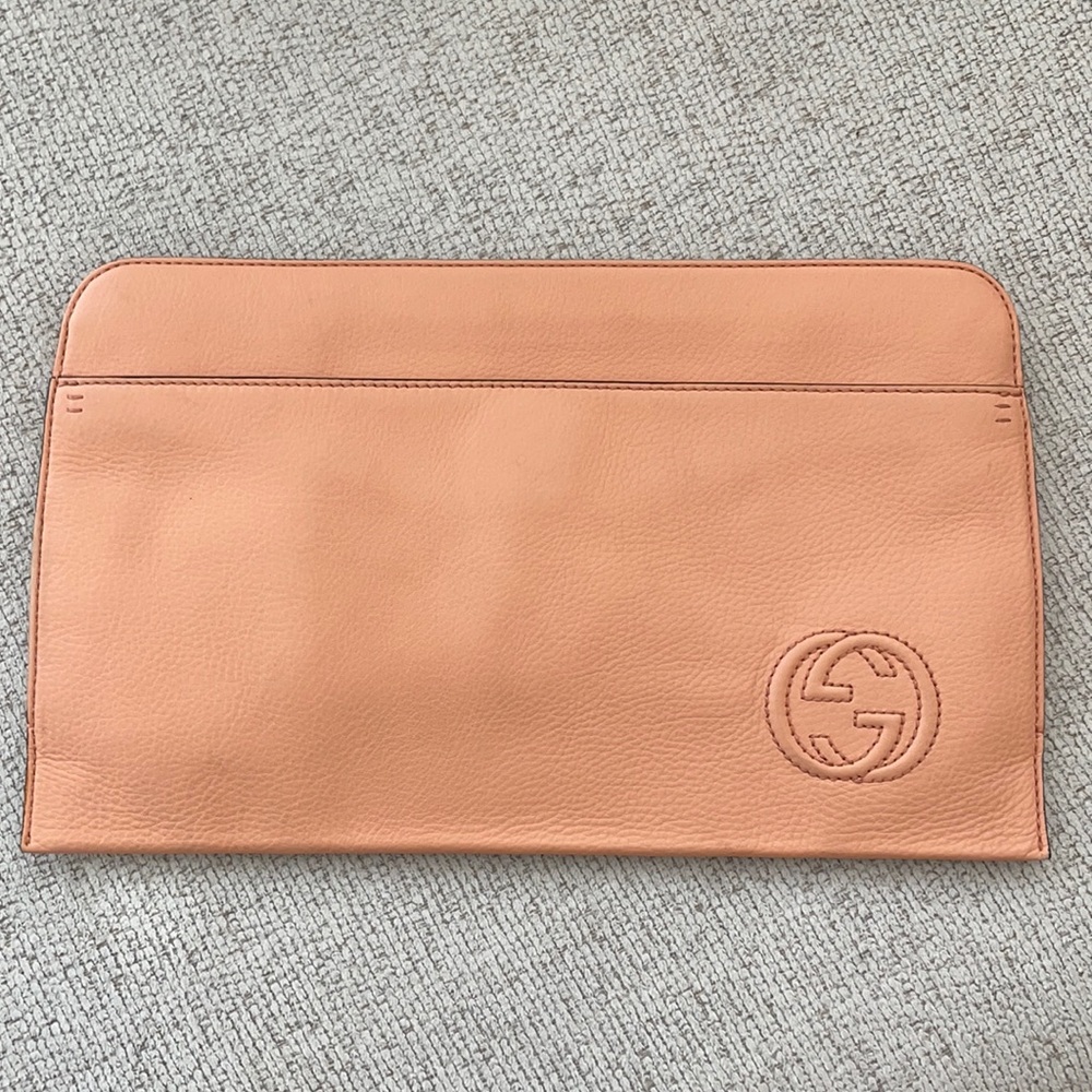 Peach Gucci Clutch